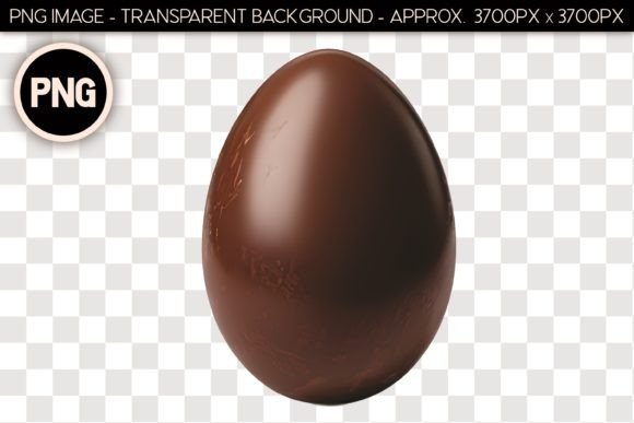 Download Chocolate Easter Egg Isolated Object 2 - Premium Resources